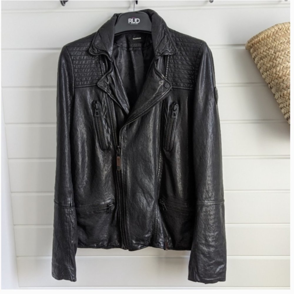 Rudsak Men's Moto Leather Jacket